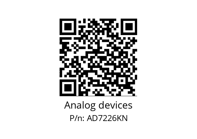   Analog devices AD7226KN