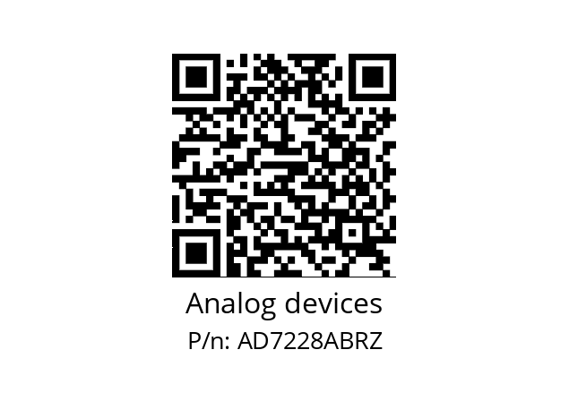   Analog devices AD7228ABRZ