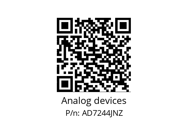   Analog devices AD7244JNZ