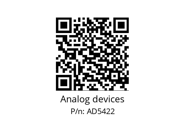   Analog devices AD5422