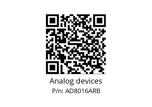   Analog devices AD8016ARB