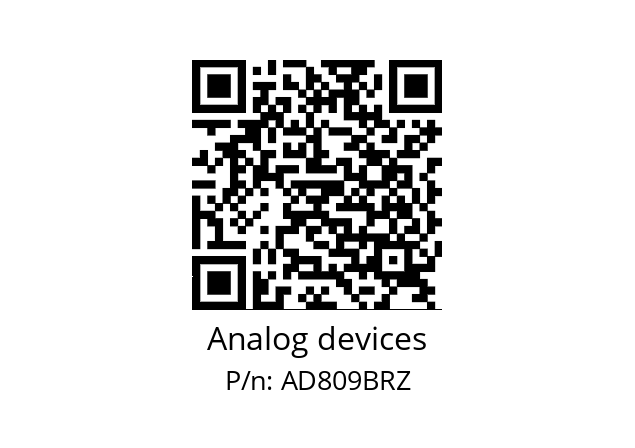   Analog devices AD809BRZ