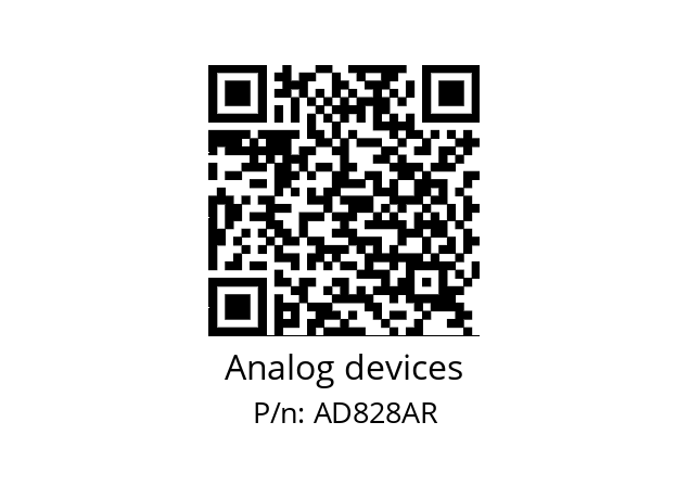   Analog devices AD828AR