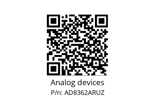   Analog devices AD8362ARUZ