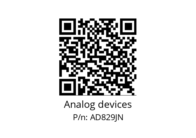   Analog devices AD829JN