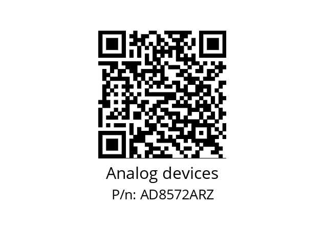   Analog devices AD8572ARZ