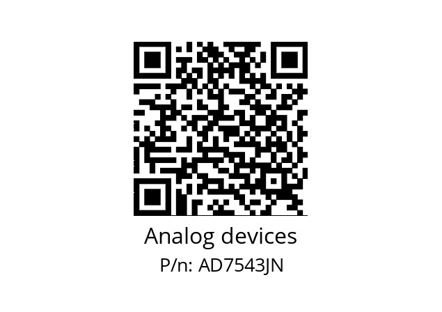   Analog devices AD7543JN