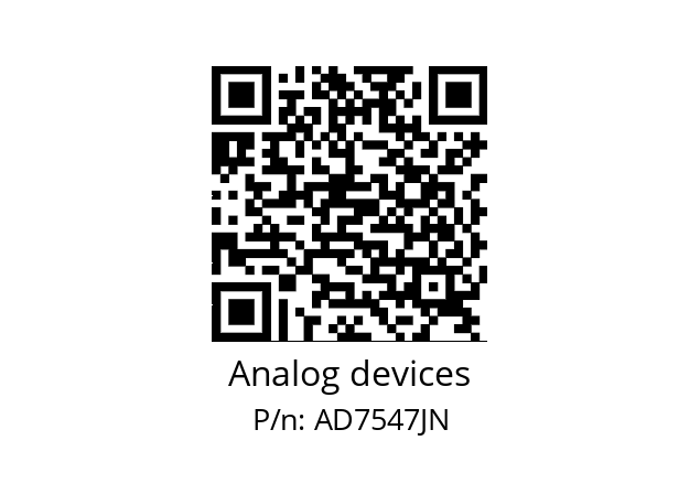   Analog devices AD7547JN