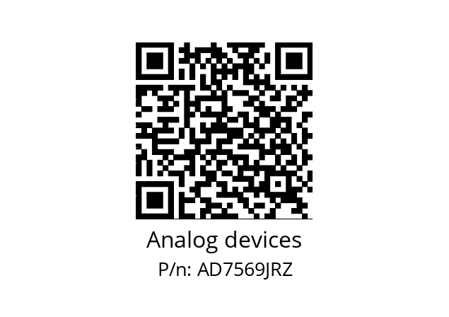   Analog devices AD7569JRZ