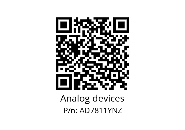   Analog devices AD7811YNZ