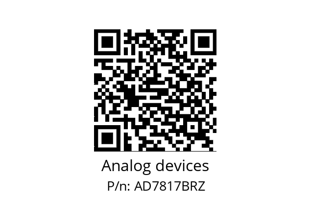   Analog devices AD7817BRZ