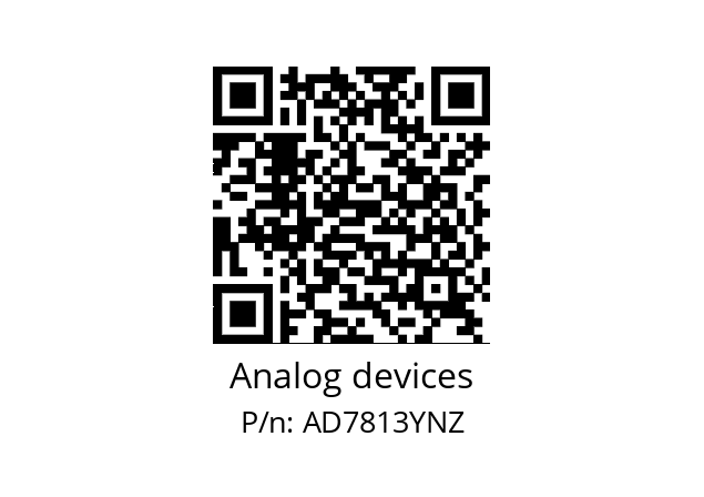   Analog devices AD7813YNZ