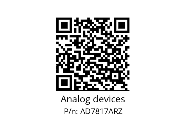   Analog devices AD7817ARZ