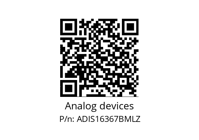   Analog devices ADIS16367BMLZ