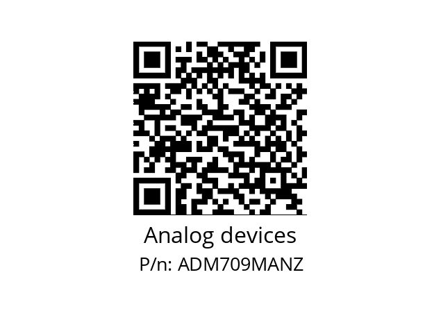   Analog devices ADM709MANZ