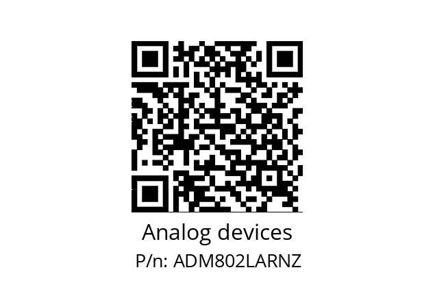   Analog devices ADM802LARNZ