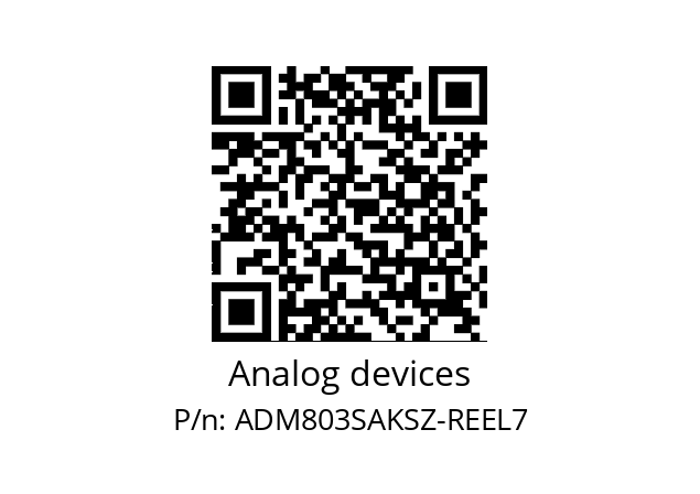   Analog devices ADM803SAKSZ-REEL7