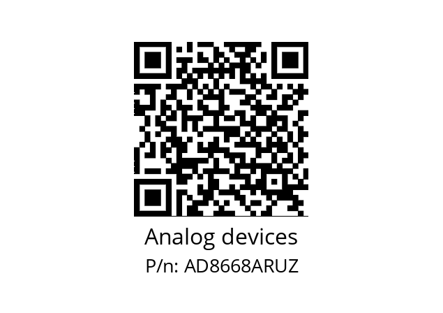   Analog devices AD8668ARUZ