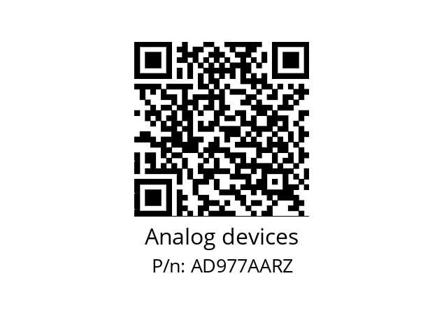   Analog devices AD977AARZ