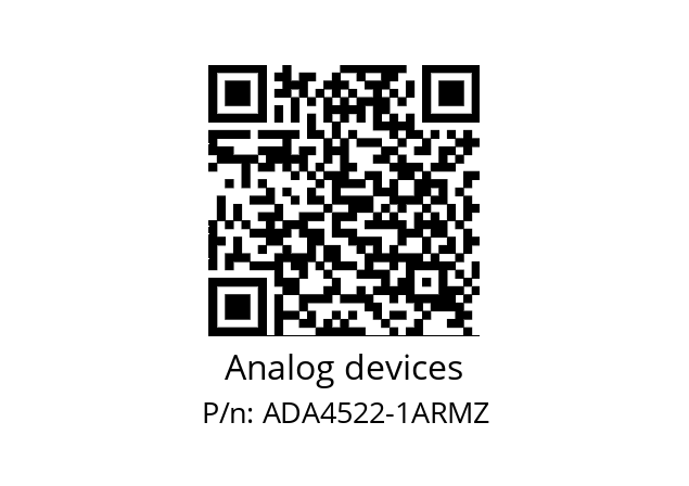   Analog devices ADA4522-1ARMZ