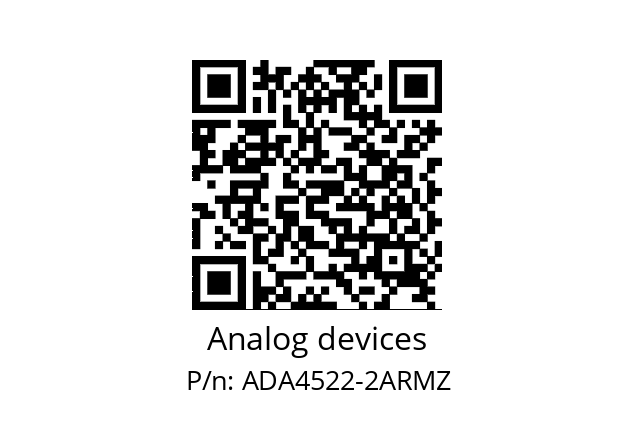   Analog devices ADA4522-2ARMZ