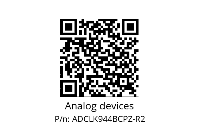   Analog devices ADCLK944BCPZ-R2