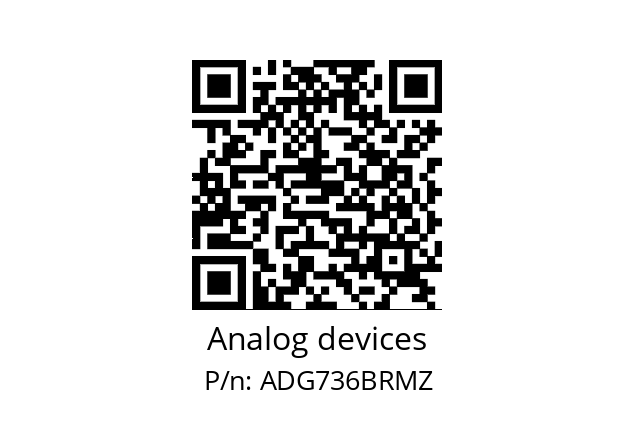   Analog devices ADG736BRMZ