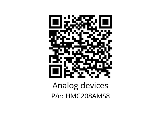   Analog devices HMC208AMS8