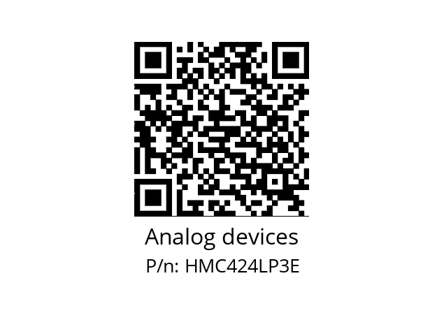   Analog devices HMC424LP3E