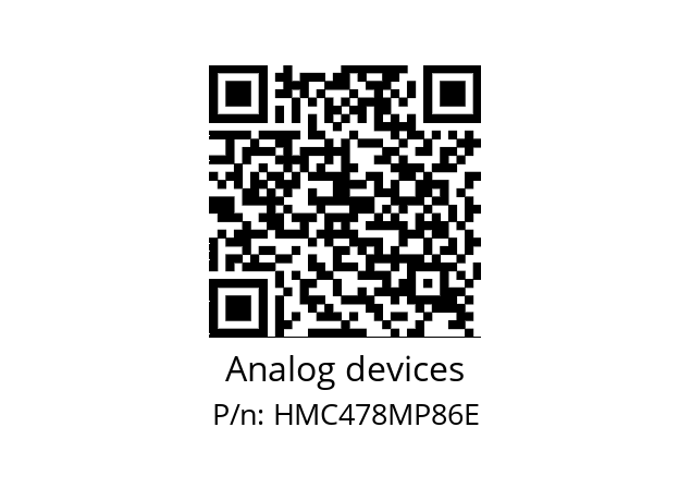   Analog devices HMC478MP86E