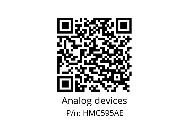   Analog devices HMC595AE