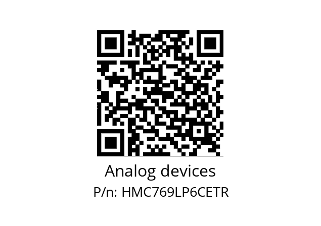   Analog devices HMC769LP6CETR