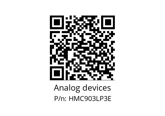   Analog devices HMC903LP3E