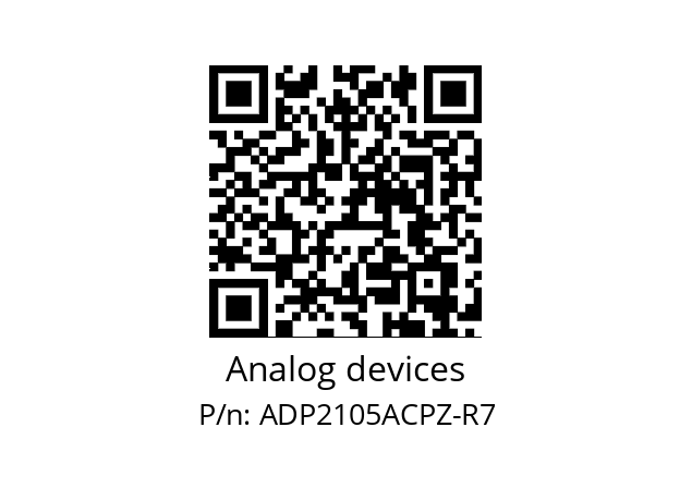   Analog devices ADP2105ACPZ-R7