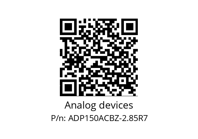   Analog devices ADP150ACBZ-2.85R7