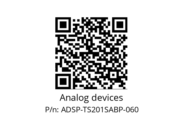   Analog devices ADSP-TS201SABP-060