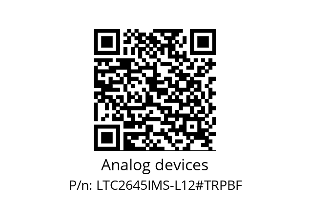   Analog devices LTC2645IMS-L12#TRPBF