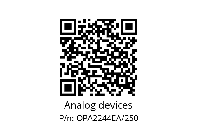   Analog devices OPA2244EA/250