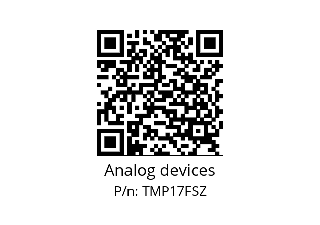   Analog devices TMP17FSZ