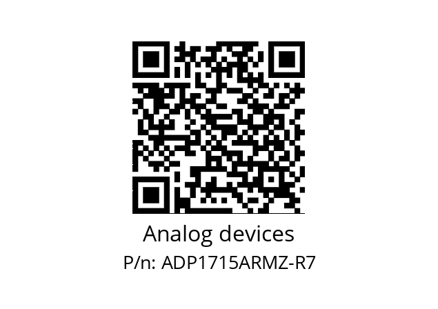   Analog devices ADP1715ARMZ-R7