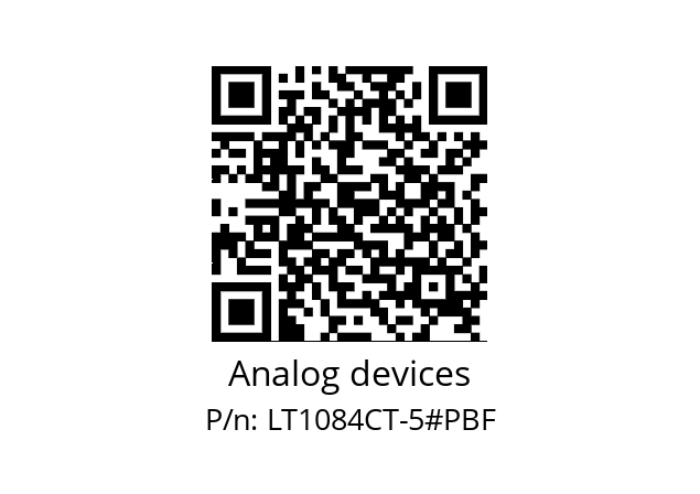   Analog devices LT1084CT-5#PBF