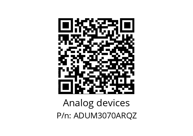  584-ADUM3070ARQZ Analog devices ADUM3070ARQZ