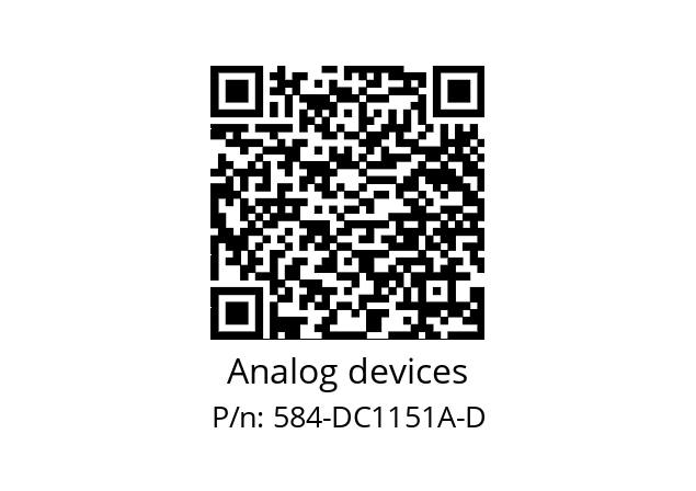  DC1151A-D Analog devices 584-DC1151A-D