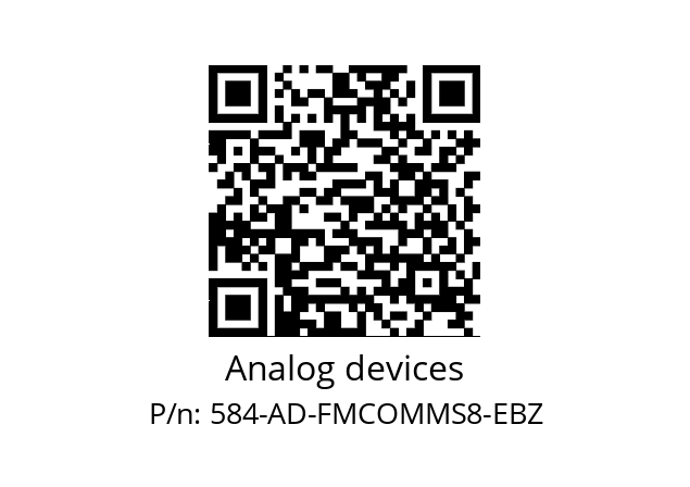   Analog devices 584-AD-FMCOMMS8-EBZ