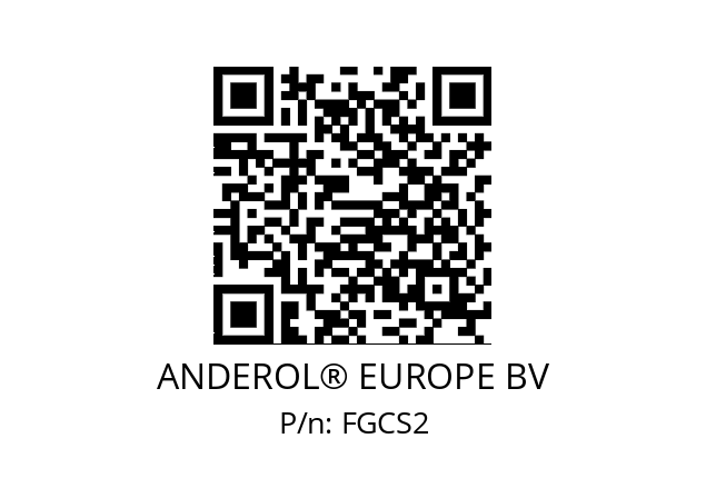   ANDEROL® EUROPE BV FGCS2