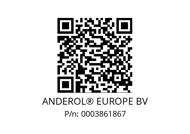   ANDEROL® EUROPE BV 0003861867