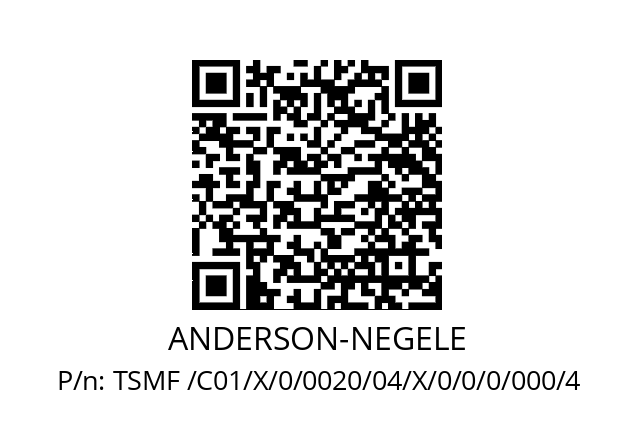   ANDERSON-NEGELE TSMF /C01/X/0/0020/04/X/0/0/0/000/4