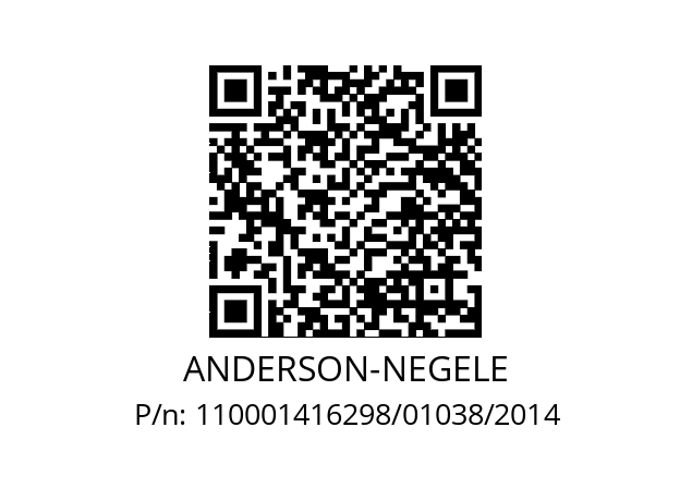   ANDERSON-NEGELE 110001416298/01038/2014