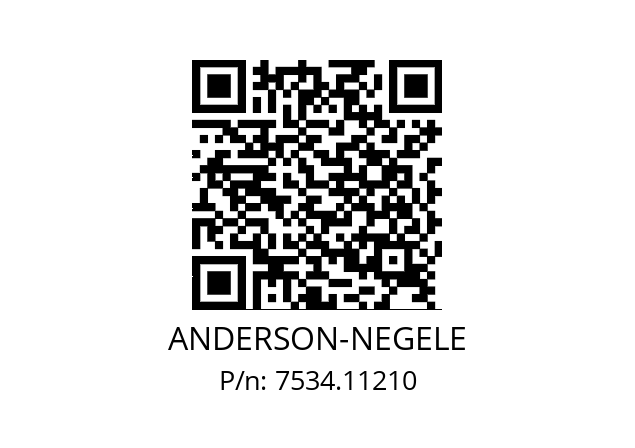   ANDERSON-NEGELE 7534.11210