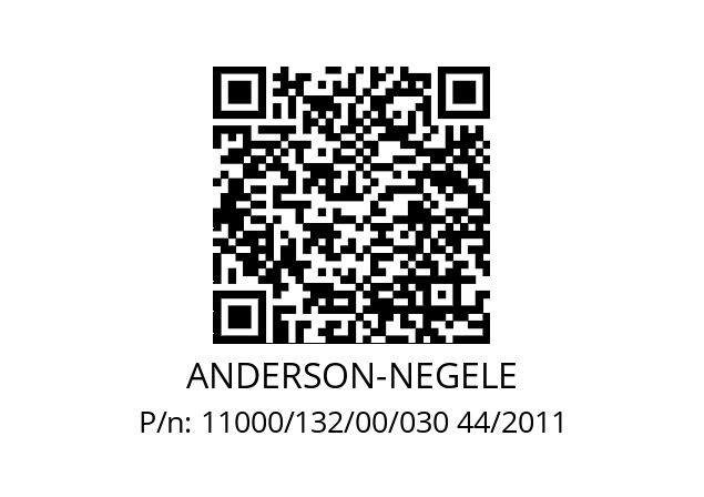   ANDERSON-NEGELE 11000/132/00/030 44/2011